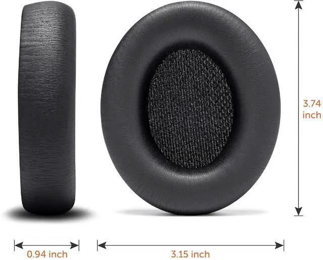 Alt view image 2 of 5 - Earpads Cover Replacement for Beats Studio Pro Headphones Ear Pads Cushions with Soft Protein Leather Noise Isolation Foam