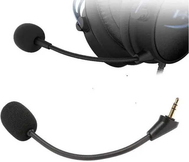 Main image of Gaming Headset Mic Replacement for HyperX Cloud Alpha (Alphas S) 3.5mm Headphone Microphone Boom
