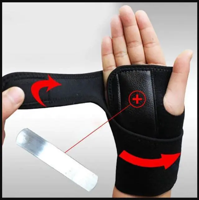 Alt view image 2 of 2 - Regain R1 Carpal Tunnel Recover Wrist Brace with Removable Splint and Adjustable Support Wrap Universal Size (Both)