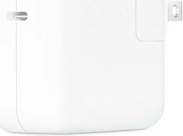 Alt view image 3 of 3 - 30W USB C Fast Charger PD Power Adapter, Compatible with MacBook Air 13inch 2018Late, iPad Pro 12.9/11inch 2021/2020/2018, New iPad Air 4th, iPad Mini 6, Included 6.6ft USB C to C Charge Cord