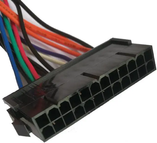 Alt view image 5 of 5 - 24-Pin to 14-Pin Cable(4-Inch), ATX PSU Main Power Adapter Cable, Plug and Play, for Lenovo IBM Dell, A75 B75 Q75 Q77 and more model