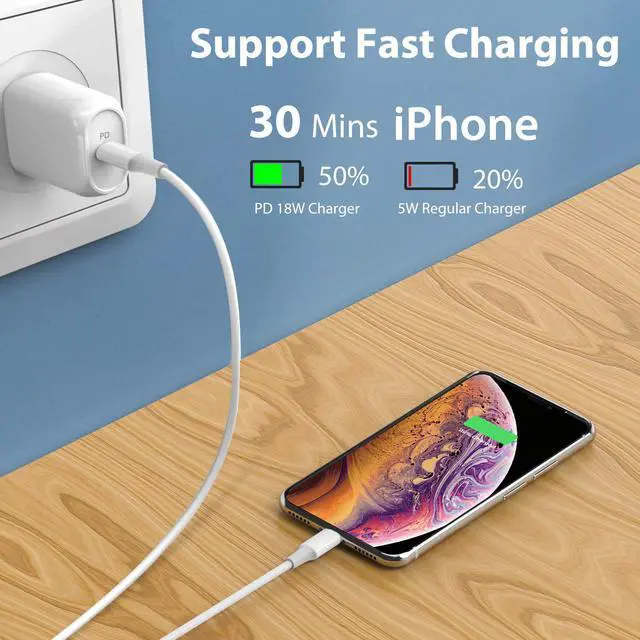 Alt view image 6 of 7 - USB C to Lightning Cable, MFi Certified iPhone Cable 2Pack 3ft Type C to Lightning Cable for Charging and Syncing Compatible with iphone11/11PRO/XS/Max/XR/X/8/8Plus/7/7Plus/6S/Plus/SE/Ipad and More