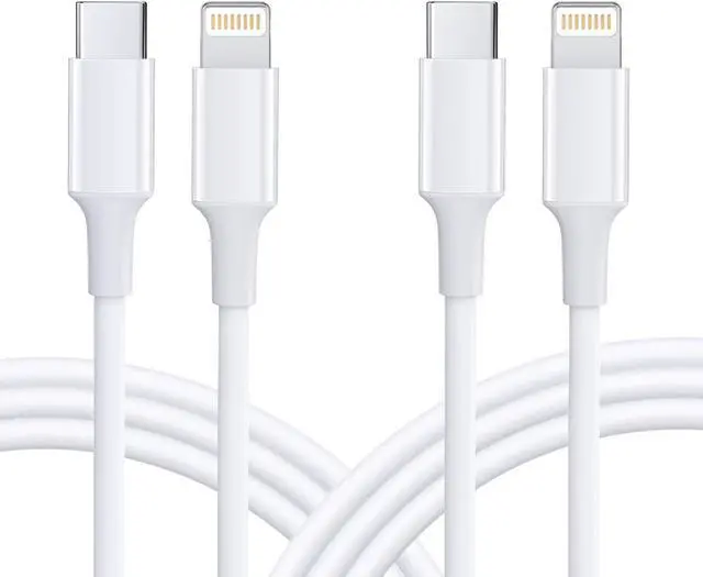 Main image of USB C to Lightning Cable, MFi Certified iPhone Cable 2Pack 3ft Type C to Lightning Cable for Charging and Syncing Compatible with iphone11/11PRO/XS/Max/XR/X/8/8Plus/7/7Plus/6S/Plus/SE/Ipad and More
