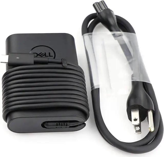 Alt view image 4 of 5 - Dell Laptop Charger 65W Watt USB Type C AC Power Adapter Include Power Cord for Dell XPS 12 9250,XPS 13 9350 9360 9365 9370 9380, LA65NM170 HA65NM170,02YK0F 0M1WCF