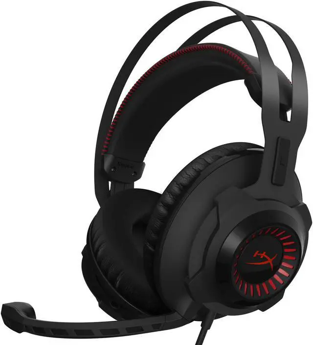 Alt view image 3 of 6 - HyperX Revolver Wired Gaming Headset (HX-HSCR-BK/NA)