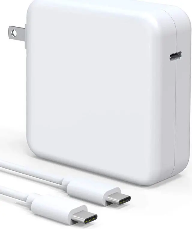 Main image of mac Book pro Charger 100W USB C Power Adapter Compatible with Mac Book Pro 16, 15, 14, 13 Inch, Mac Book Air 13 Inch, iPad Pro 2021/2020/2019/2018, Included 7.2ft USB C to C Cable