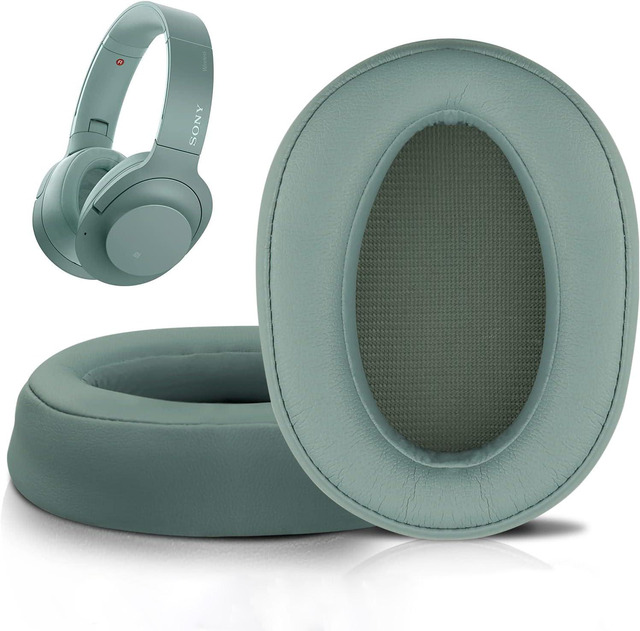 thumbnail image 2 of Replacement Foam Ear Pads For Sony MDR-027 Headphones – Black, Washable Cushions (Pair) 2 of 5