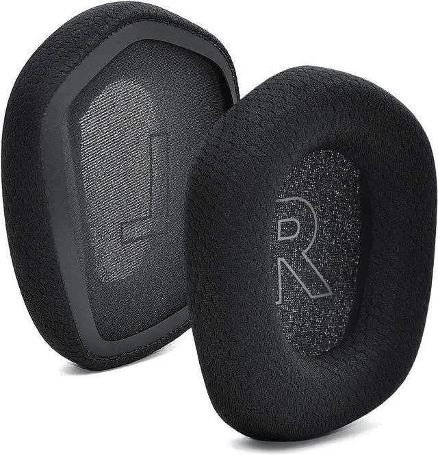 Alt view image 3 of 6 - G733 Earpads - Replacement Ear Cushion Cover Compatible with Logitech G733 G 733 Lightspeed Wireless Gaming Headset,Ear Pads with Durable Mesh Fabric, Comfort Noise Isolation Foam (Black)