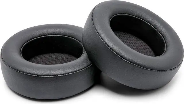 Main image of Upgraded Replacement Earpads for Corsair Virtuoso Gaming Headset Made by Wicked Cushions | Improved Durability, Thickness, Softer Leather, and Sound Isolation | Black