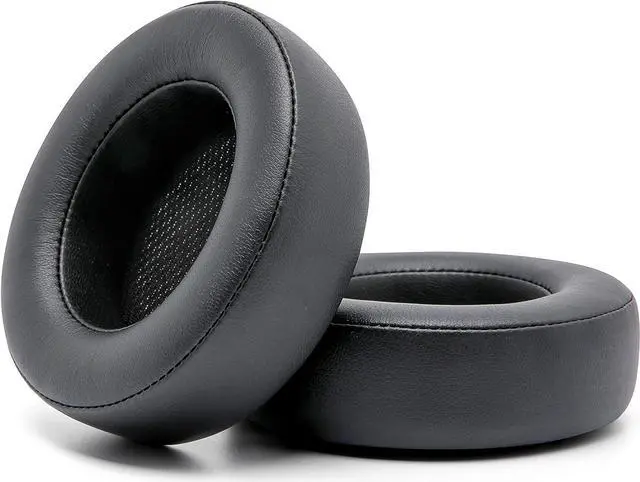 Alt view image 5 of 7 - Upgraded Replacement Earpads for Corsair Virtuoso Gaming Headset Made by Wicked Cushions | Improved Durability, Thickness, Softer Leather, and Sound Isolation | Black