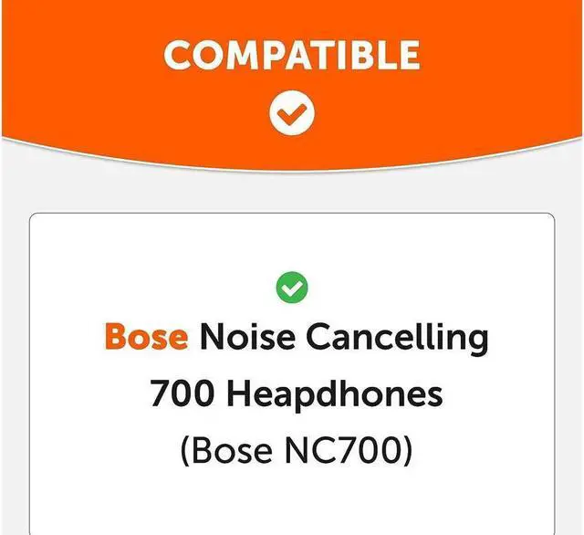Alt view image 2 of 6 - Original Ear Pads for Bose 700 Noise Cancelling Headphones (NC700) - Softer PU Leather, Luxurious Memory Foam, Added Thickness, Extra Durable Ear Cushions |(Silver)