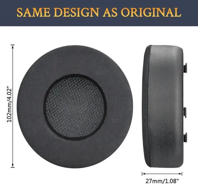 Alt view image 6 of 7 - Freeze Virtuoso - Hybrid Fabric Cooling Gel Replacement Earpads for Corsair Virtuoso Gaming Headset, Made by Wicked Cushions, Improved Durability, Thickness and Sound Isolation | Black