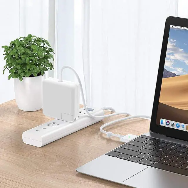 Alt view image 5 of 7 - 85W Mac Book Pro Charger, Replacement AC 85w 2T-Tip Connector Power Adapter,Laptop Charger Compatible with MacBook pro & Mac Book Air 13 inch-15 inch Retina After Mid 2012