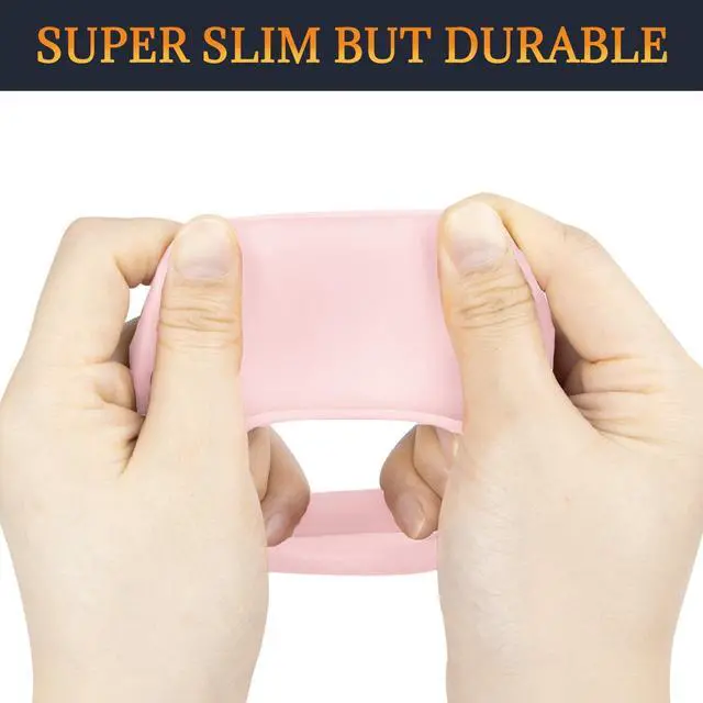 Alt view image 5 of 7 - Silicone Ear Pads Cover Protector for AirPods Max Headphones Cushions, Sweatproof, Easily Washable, Rugged Durability - Pink