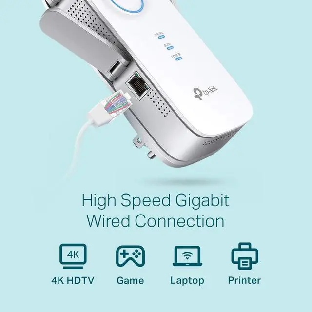 Alt view image 6 of 7 - TP-Link RE650 AC2600 Wi-Fi Range Extender