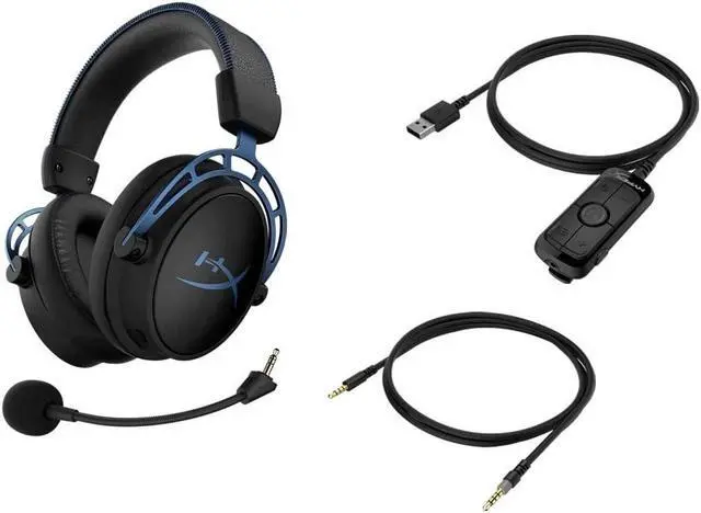 Alt view image 2 of 6 - HyperX Cloud Alpha S C Gaming Headset, 7.1 Surround Sound Noise Cancelling Microphone