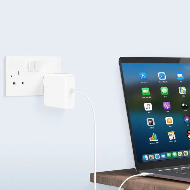 Alt view image 6 of 6 - aibileec Mac Book Air Charger,Universal Charger 45W T-Type Charger,Compatible with Mac Book Air 11-inch & 13 inch(Applicable to 2012-2017)