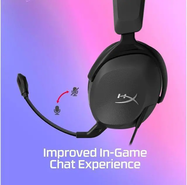 Alt view image 4 of 5 - HyperX Cloud Stinger 2 Core Wired DTS Headphone:X Gaming Headset for PC - Black