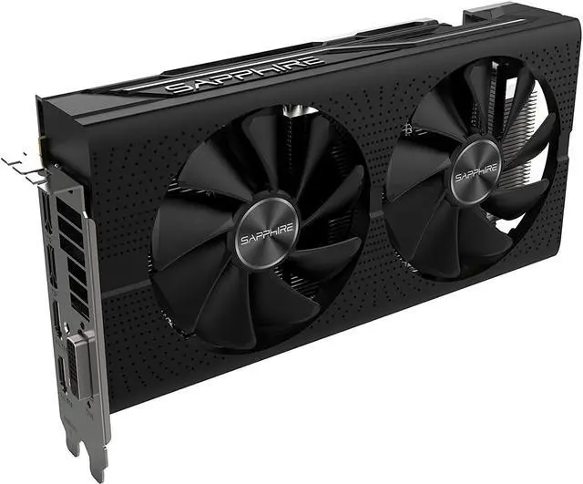 Alt view image 10 of 14 - Sapphire 11265-05-20G Radeon PULSE RX 580 8GB GDDR5 DUAL HDMI / DVI-D / DUAL DP OC Graphic Cards