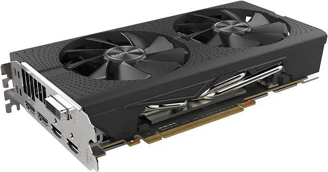 Alt view image 9 of 14 - Sapphire 11265-05-20G Radeon PULSE RX 580 8GB GDDR5 DUAL HDMI / DVI-D / DUAL DP OC Graphic Cards