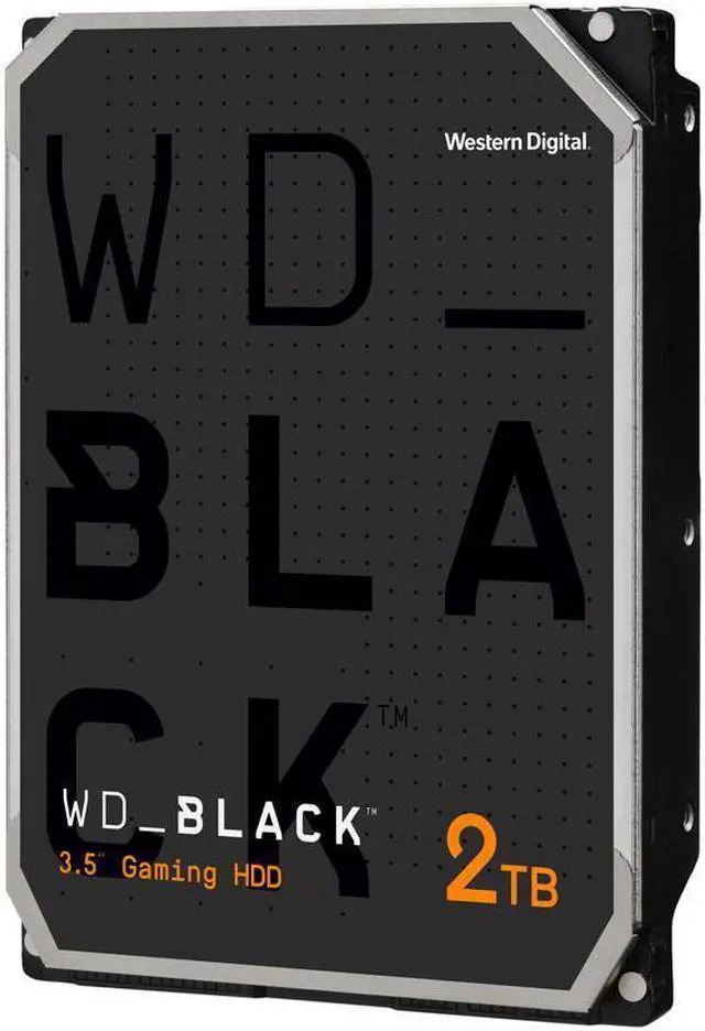 Alt view image 2 of 2 - Western Digital 2TB WD Black Performance Internal Hard Drive HDD - 7200 RPM, SATA 6 Gb/s, 64 MB Cache, 3.5" - WD2003FZEX