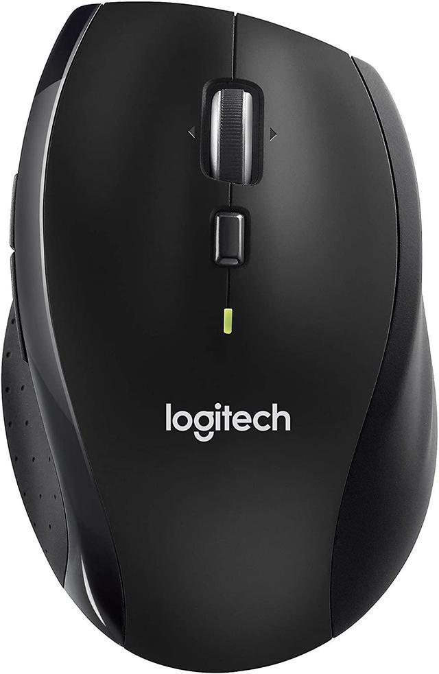 Logitech M705 Marathon Wireless Mouse, 2.4 GHz USB Unifying Receiver, 1000 DPI, 5-Programmable Buttons, Battery, Compatible with PC, Mac, Laptop, Chromebook Black Mice - Newegg.com