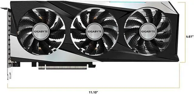 Alt view image 3 of 5 - GIGABYTE Gaming OC GV-N306TGAMING OC-8GD REV 2.0 (LHR)  GeForce RTX 3060 Ti 8GB GDDR6 PCI Express 4.0 ATX Video Card