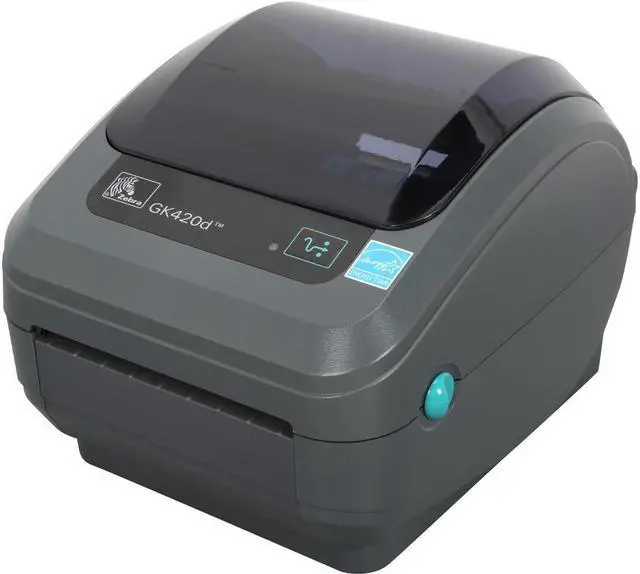 Main image of Zebra GK420d Desktop Direct Thermal Label Printer - Gray - GK42-202210-000