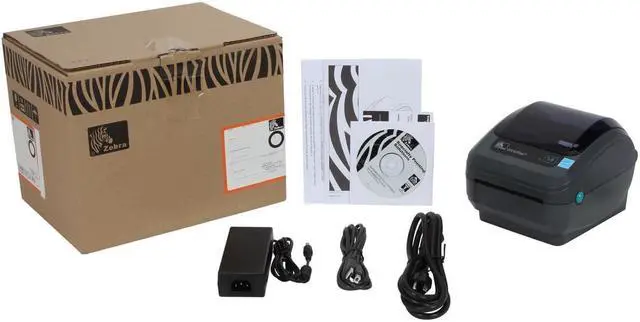 Alt view image 4 of 4 - Zebra GK420d Desktop Direct Thermal Label Printer - Gray - GK42-202210-000