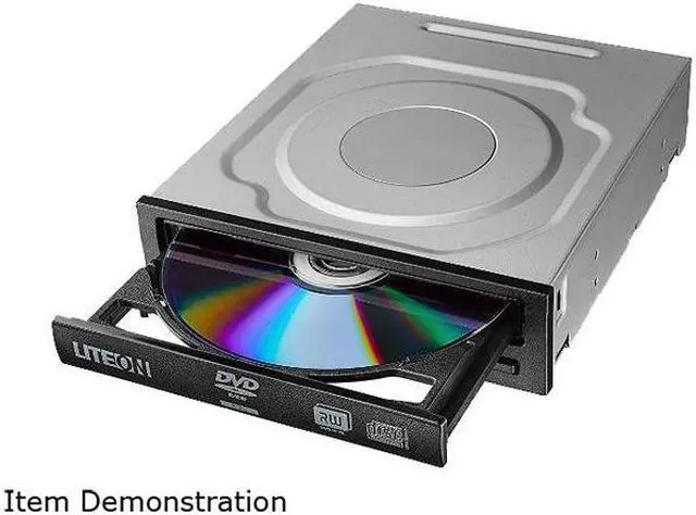 Alt view image 2 of 2 - Lite-On DVD Burner Black SATA Model iHAS124-14 - OEM