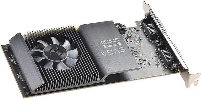 Alt view image 2 of 5 - EVGA GeForce GT 1030 DirectX 12 02G-P4-6338-KR 2GB 64-Bit GDDR5 PCI Express 3.0 Video Card