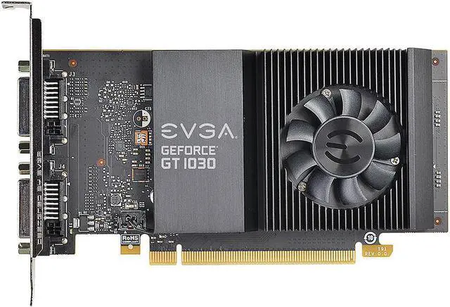 Main image of EVGA GeForce GT 1030 DirectX 12 02G-P4-6338-KR 2GB 64-Bit GDDR5 PCI Express 3.0 Video Card