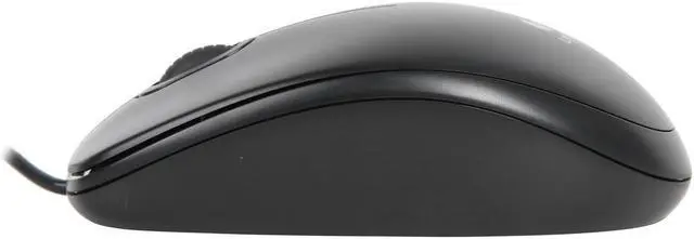 Alt view image 2 of 3 - Logitech Optical USB Mouse B100 (910-001439) Black 3 Buttons 1 x Wheel USB Wired Optical 800 dpi Mouse