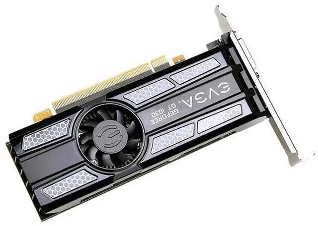Alt view image 3 of 5 - EVGA GeForce GT 1030 SC, 02G-P4-6333-KR, 2GB GDDR5, Low Profile