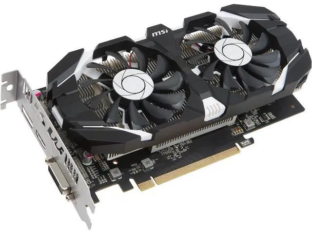 Alt view image 2 of 5 - MSI GeForce GTX 1050 DirectX 12 2GB 128-Bit GDDR5 PCI Express 3.0 x16 HDCP Ready ATX Video Card Model GTX 1050 2GT OC