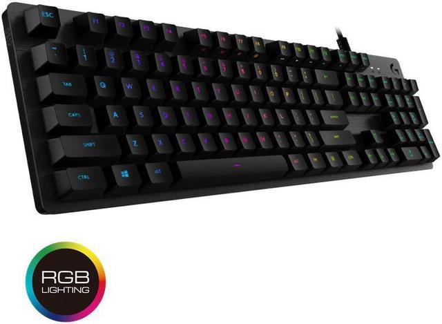 bøn flygtninge tøffel Logitech G512 Carbon RGB Mechanical Gaming Keyboard (GX Blue Clicky) Gaming  Keyboards - Newegg.com
