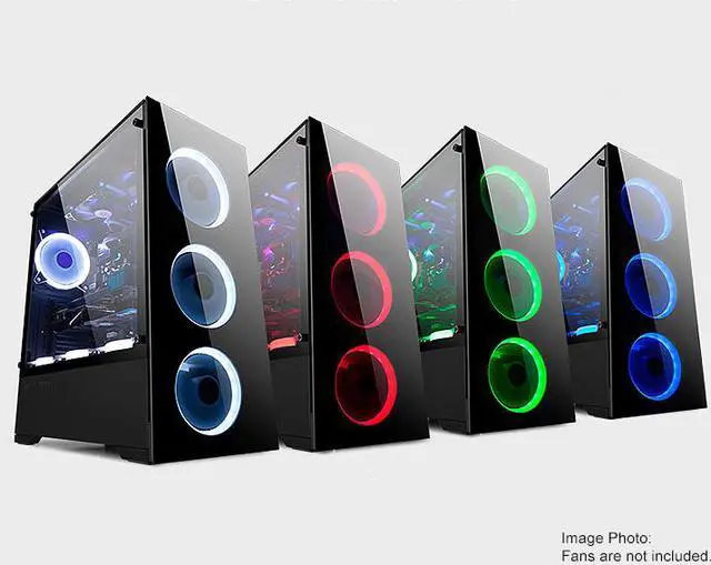 Main image of BGears b-Voguish Full Tempered Glass Dual Chamber layout Mid Tower case