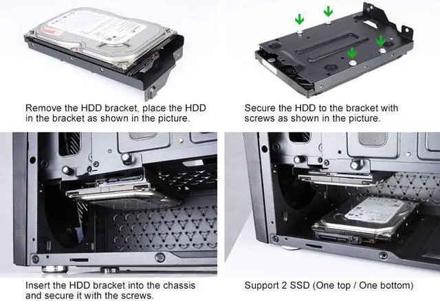 Alt view image 7 of 8 - BGears b-Draco5866 RGB Front with Tempered Glass side mid tower case