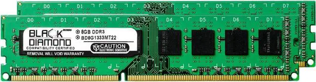 Main image of 16GB Kit (2x8GB) DDR3 1333 (PC3-10600) Memory 240-pin (2Rx8)