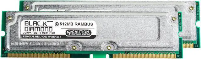Main image of 1GB Kit(2X512MB) PC800 45ns ECC Memory 184-pin