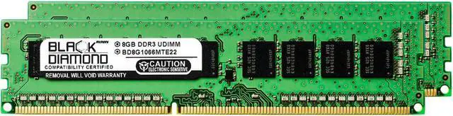 Main image of 16GB Kit (2x8GB) DDR3 1066 (PC3-8500) ECC Memory 240-pin (2Rx8)