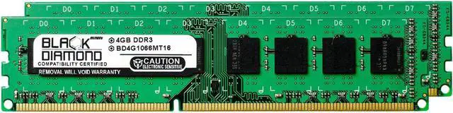 Main image of 8GB Kit(2x4GB) DDR3 1066 (PC3-8500) Memory 240-pin (2Rx8)
