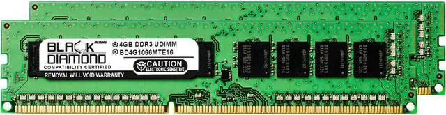 Main image of 8GB Kit(2x4GB) DDR3 1066 (PC3-8500) ECC Memory 240-pin (2Rx8)