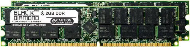 Main image of 4GB Kit(2X2GB) DDR 333 (PC-2700) ECC Registered Memory 184-pin (2Rx4)