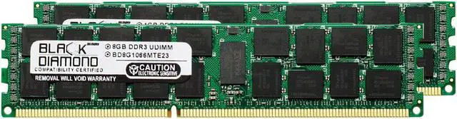 Main image of 16GB Kit (2x8GB) DDR3 1066 (PC3-8500) ECC Registered Memory 240-pin (2Rx4)