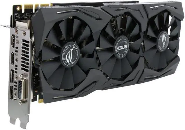 Alt view image 2 of 6 - BIG SALE NEW ROG GeForce GTX 1070 Ti ROG-STRIX-GTX1070TI-A8G-GAMING 8GB 256-Bit GDDR5 PCI Express 3.0 HDCP Ready SLI Support Video Card