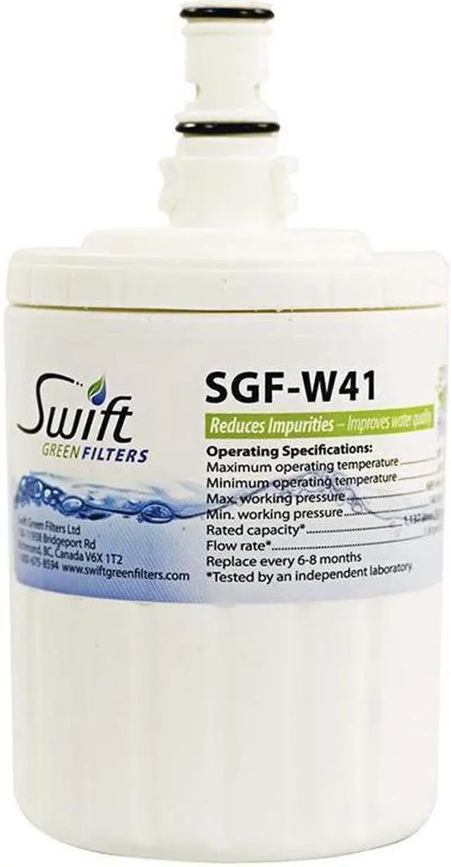 Main image of Swift Green Filters SGF-W41 Compatible Refrigerator Water Filter for EDR8D1, FILTER 8, 46-9002, 8171413, 8171414, 8171788, NLC200, Made in USA