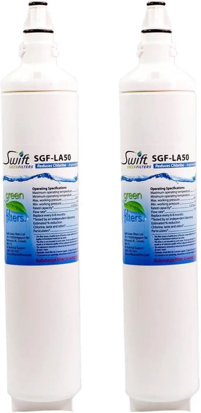 Main image of Swift Green Filters SGF-LA50 Compatible Refrigerator Water Filter for LG LT600P, 5231JA2006A, 46-9990,EFF-6003A, EFF-6004A, Made in USA