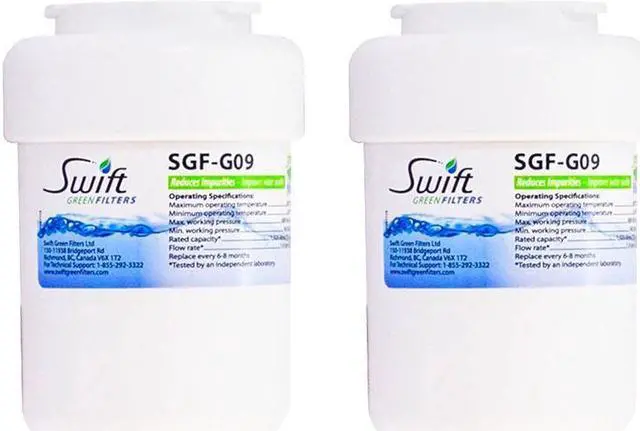Main image of Swift Green Filters SGF-G9 Compatible Refrigerator Water Filter for MWF, WF287, 46-9991, EFF-6013A, 46-9905, Made in USA