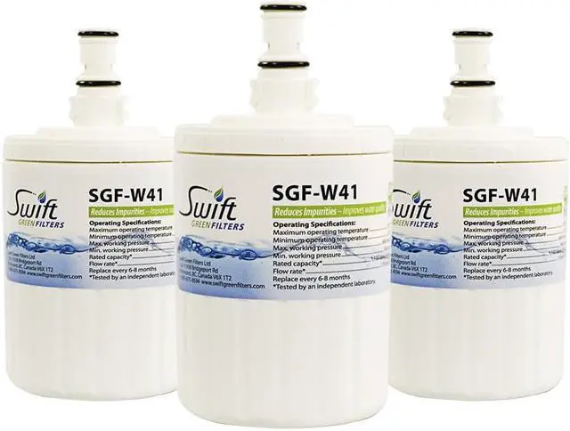 Main image of Swift Green Filters SGF-W41 Compatible Refrigerator Water Filter for EDR8D1, FILTER 8, 46-9002, 8171413, 8171414, 8171788, NLC200, Made in USA